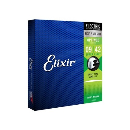 Elixir Optiweb 9-42 Super Light Electric Strings (284318)