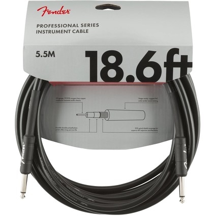 Fender Professional Series Instrument Cable 5.5m 18.6ft J-J (293778)