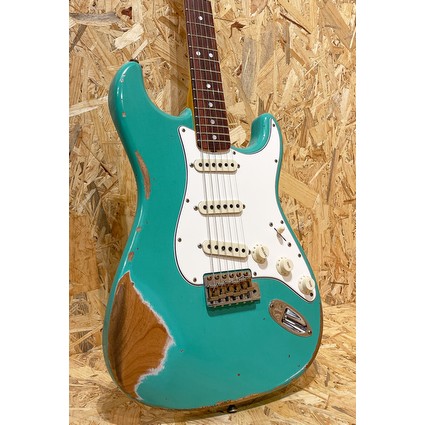 Fender Custom Shop 1967 Stratocaster - Aged Seafoam Green, Heavy Relic, Rosewood (322713)