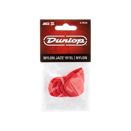 Dunlop Jazz III Xl Nylon 1.38mm Pack of 6 Red (93767)