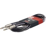 Stagg TRS 6m 1/4" (6.3mm) Jack-Jack Stereo Audio Cable SAC6PS DL (101080)