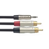 Stagg 3m 3.5mm - 2 Phono Cable (125598)