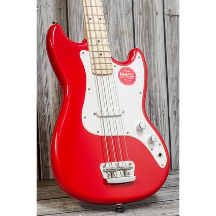 Squier Bronco Bass Torino Red, Maple Neck (152921)