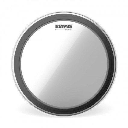 Evans 18" EMAD 1 Bass Drum Head Clear (178945)