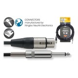 Stagg 6m Xlr - Mono Jack Cable NMC6XPR (221283)