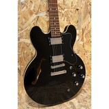Pre Owned Epiphone 2010 Dot Upgraded Gibson '57 Classic Pickups - Ebony, Rosewood Inc. Case (230087)
