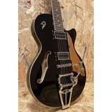 Duesenberg Starplayer TV Hollow Body - Black Inc Case (255233)