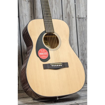 Fender CC60S Solid Top Acoustic Left Hand - Natural (264419)
