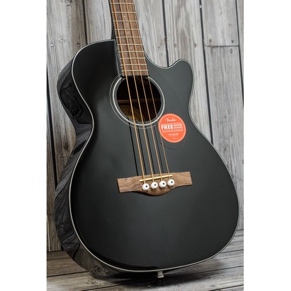 Fender CB-60SCE Electro Acoustic Bass - Black (270038)