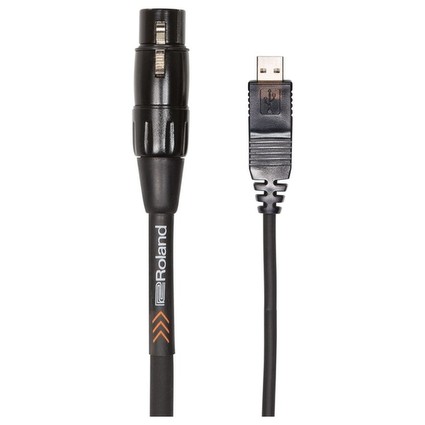 Roland RCC-10-USXF 3m USB To XLR Interconnect Cable (282840)