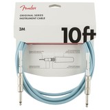 Fender Original Series Instrument Cable 10'' Daphne Blue (293600)