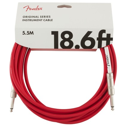 Fender Original Series Instrument Cable 18'6" Fiesta Red (293648)