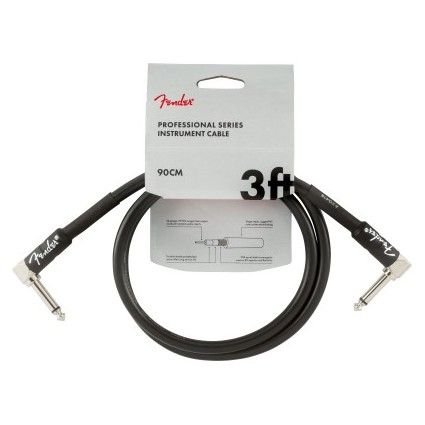 Fender Professional Series Instrument Cable 3ft/90cm  Angle-Angle (293709)