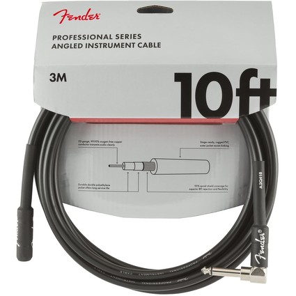 Fender Professional Series Instrument Cable 3m 10ft A-J (293754)