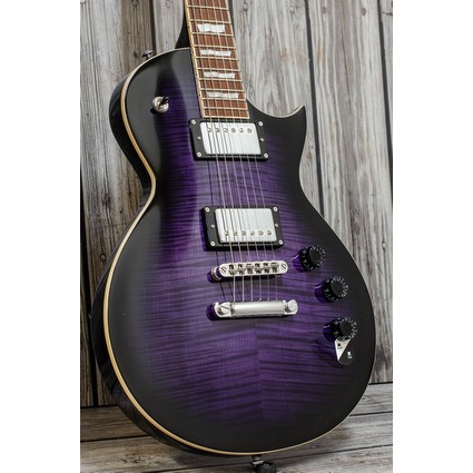 ESP LTD EC-256 FM Electric Guitar - See Thru Purple Sunburst (296106)