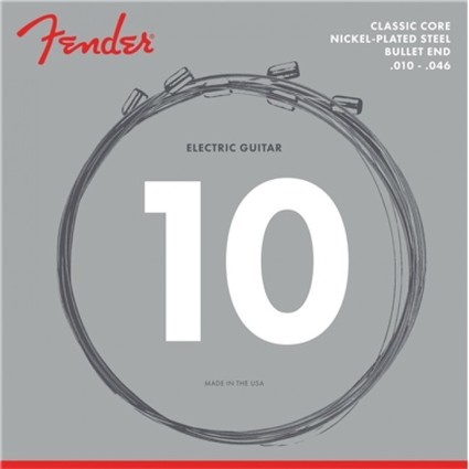 Fender Classic Core 3255L, Nickel Plated Steel, Bullet Ends Electric Guitar Strings 10 - 046 (304337)