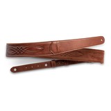 Taylor 2" Vegan Leather Guitar Strap - Medium Brown (308106)
