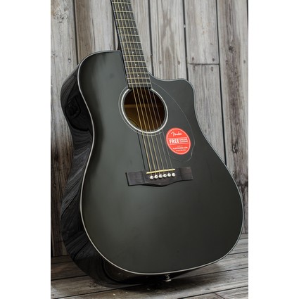 Fender CD-60SCE Electro Acoustic Guitar - Black (309899)