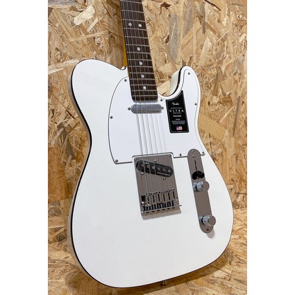 Fender American Ultra Telecaster - Arctic Pearl, Rosewood (309912)