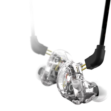 Stagg SPM-235 TR In Ear Stage Monitor Headphones - Transparent (311724)