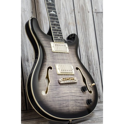 Pre Owned PRS SE HollowBody II - Charcoal Inc. Case (314466)