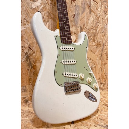 Fender Custom Shop Limited Edition '62/'63 Stratocaster Journeyman Relic - Aged Olympic White, RW (320825)