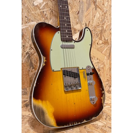 Fender Custom Shop 1960 Telecaster Custom Heavy Relic - Chocolate 3-Color Sunburst (321341)