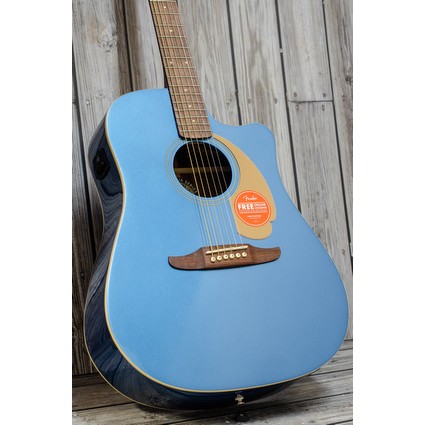 Fender Redondo Player Electro Acoustic - Belmont Blue, Walnut Fingerboard (321853)