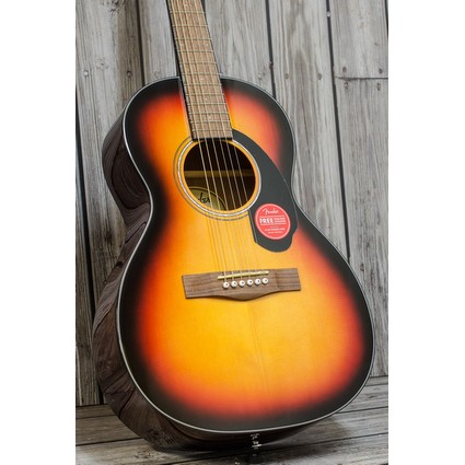 Fender CP-60S Parlour Acoustic - Sunburst,  Walnut Fingerboard (321969)
