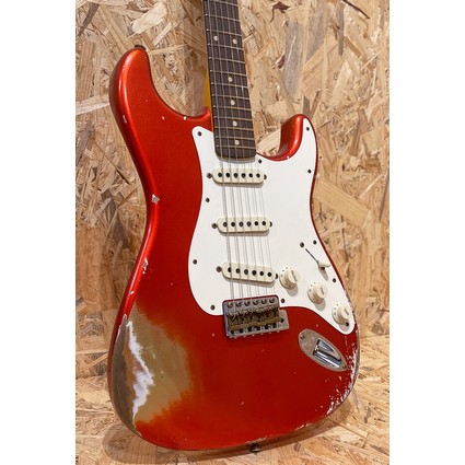 Fender Custom Shop 1959 Stratocaster Heavy Relic - Super Faded Aged Candy Apple Red, Rosewood (322690)