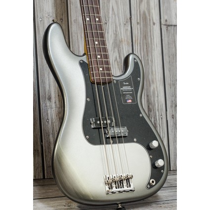 Fender American Professional II Precision Bass - Mercury, Rosewood (324502)