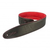 Leathergraft Pro Deluxe Reversible Black Leather / Red Suede Strap (326353)