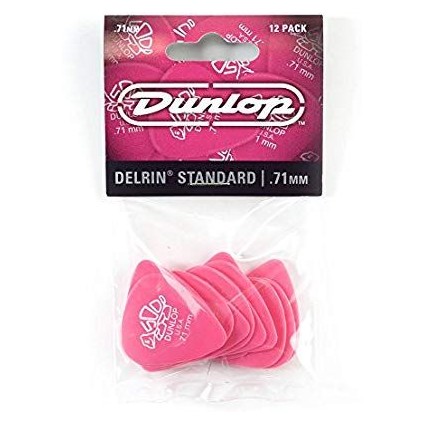 Dunlop Delrin .71mm 12 Pack (327039)