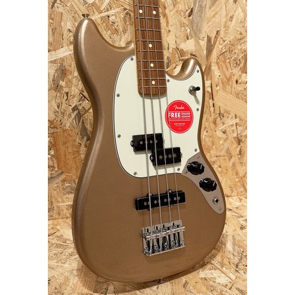 Fender Player Mustang Bass PJ - Firemist Gold, Pau Ferro (329408)