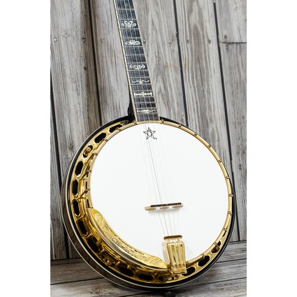 Pre Owned Blue Delta DBJ85 Deluxe 5 String Banjo Inc Case (330817)