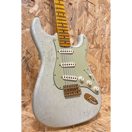Fender Custom Shop Limited Edition '62 Bone Tone Stratocaster JM Relic - Super Faded Aged Sonic Blue (331272)