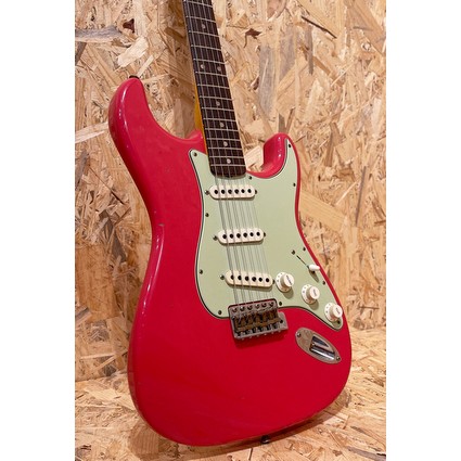 Fender Custom Shop Limited Edition 62/63 Stratocaster Journeyman Relic - Aged Fiesta Red, Rosewood (331296)