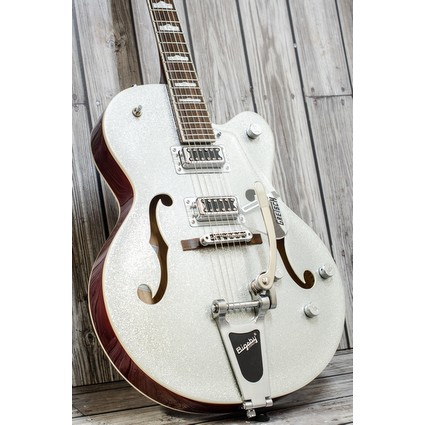 Pre Owned Gretsch 2015 G5420T - Silver Sparkle Inc Case (332477)