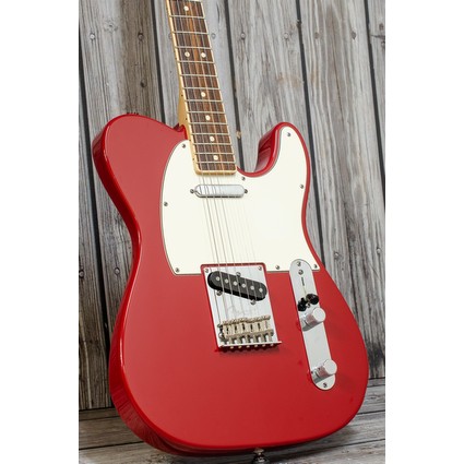 Pre Owned Fender 2014 American Standard Channel Bound Telecaster - Dakota Red Inc. Case (334211)