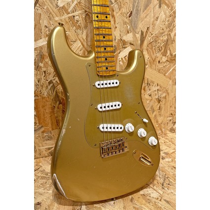 Fender Custom Shop Limited Edition '55 Bone Tone Strat Relic - Aged HLE Gold, Gold Hardware (334310)