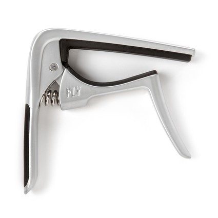 Dunlop Trigger Fly Curved Capo - Satin Chrome (337731)