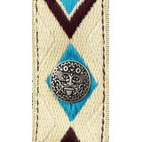 Silver Coin Pacha Camac Vegan Friendly Guitar Strap (339599)