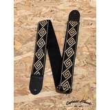 Silver Coin Atlacoya Pure Cotton & Leather Artisan Guitar Strap (339643)