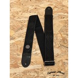 Silver Coin Atlanero Pure Cotton & Leather Artisan Guitar Strap (339698)