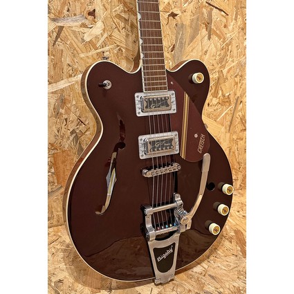 Gretsch G2604T Limited Edition Streamliner Rally II Center Block - Two Tone Oxblood/Walnut Stain (342926)