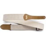 Taylor Vegan Guitar Strap  Herringbone Hemp Cotton White (344791)