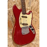 Pre Owned Fender 1966 Mustang - Dakota Red, Rosewood Inc. Case (344968)