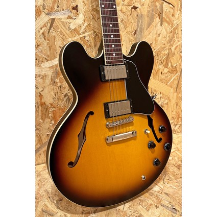 Pre Owned Gibson 2022 ES-335 Mod Collection - Satin Vintage Sunburst Inc. Case (345781)