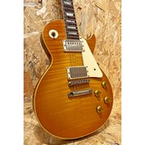 Pre Owned Alderson 1959 LP Singlecut Historic Re-Production - Aged Light Burst Inc Case (345965)