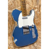 Fender Custom Shop 1965 Telecaster Custom Heavy Relic - Aged Lake Placid Blue , Quartersawn Maple (346719)